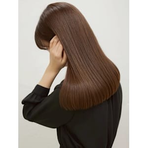 20代 艶髪 マロンベージュ 髪質改善 トリートメント 