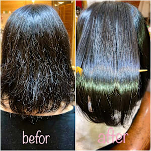 美容室 Atom 髪質改善 艶髪salon×スタイル