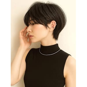 オリーブブラウン ハンサムショート 顔周りカット 30代 - 福岡 オーガニックカラー miroa【フクオカ ミロア】掲載中