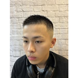 さっぱりボウズスキンフェード！！【新宿/理容室/バーバー】 - 銀座マツナガ 新宿パークタワー店【ギンザマツナガ】掲載中