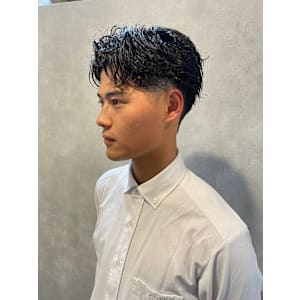 爽やかセンターパート