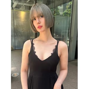 オリーブグレージュボブ