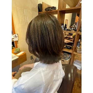 【かしゅう】外ハネボブスタイル