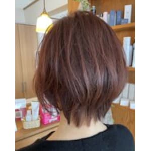 レイヤーショート×オリエンタルピンク【盛岡|滝沢|カラー】