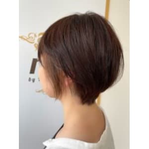 ショートボブ×小顔効果【盛岡|青山|滝沢|ショート】