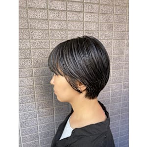 アッシュグレーハイライト