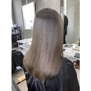 髪質改善×グレージュカラー