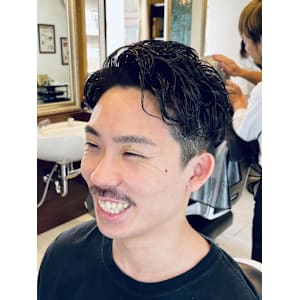 【30代 男性】ロンドンツーブロパーマ（大宮/バーバー）