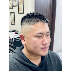 【20代 男性】ロンドンクロップフェード（大宮/バーバー）