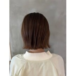 切りっぱなし【acala吉祥寺/髪質改善/イルミナカラー】