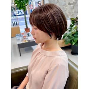 小顔ショートボブ