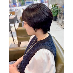 小顔ショートボブ