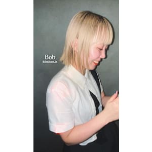 タッセルボブ/切りっぱなしボブ