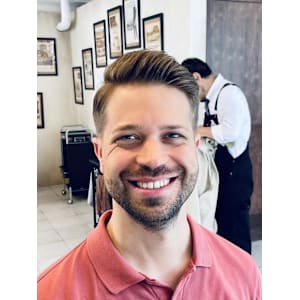 【30代 男性】リアルロンドン七三ショート（大宮/バーバー）