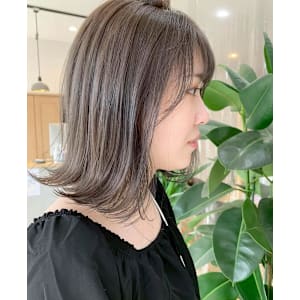 外はねボブ×バレイヤージュ