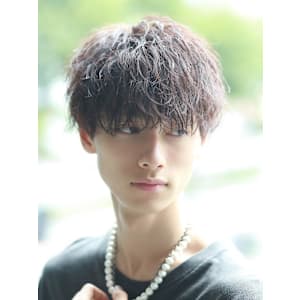 【色気アップ】ツイスト＋波巻きパーマ