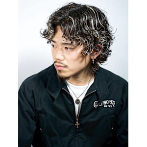 ヒロ銀座 仙台本店×パーマ×ハイライト