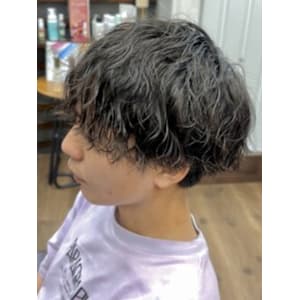 マッシュ/マッシュパーマ/ツイストスパイラル【盛岡/本宮】