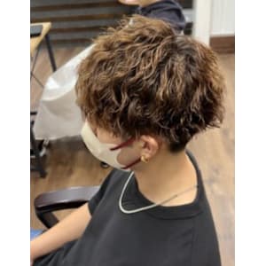 ツイストスパイラル/ツイストスパイラルパーマ/マッシュ