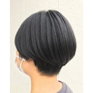 黒髪ハンサムショート【盛岡/本宮】