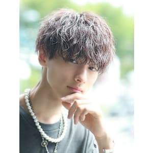 【色気アップ】ツイスト＋波巻きパーマ