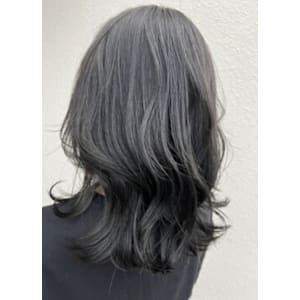 韓国風暗髪ミディ｜レイヤー【盛岡/本宮】