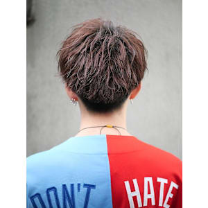 【ソフトツイスト】無造作マッシュ