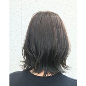グレージュ外ハネボブ【盛岡/本宮】