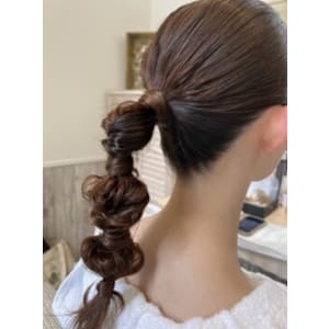 ヘアアレンジ【盛岡/滝沢/青山/セット/アレンジ】