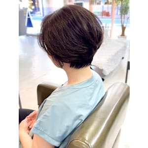 大人ショートボブ