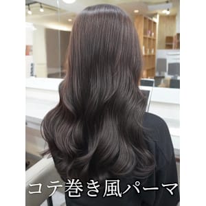 パーマ#パーマスタイル#コテ巻き風パーマ#レイヤーカット