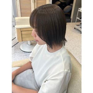 【透明感カラー】オリーブグレージュ ◎