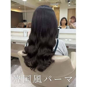 韓国風パーマ/コテ巻き風パーマ/デジタルパーマ/レイヤー