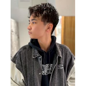 （takumi）メンズヘア/メンズショート/ナチュラルパーマ