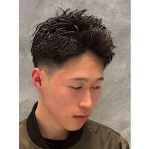 フェードスパイキーショート