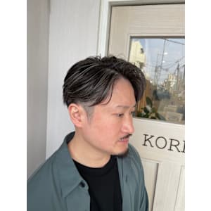 メンズ　ハイライト