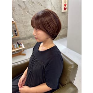 大人ショートボブ