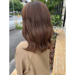 まろやかショコラブラウンカラー【盛岡|向中野|シェノン】