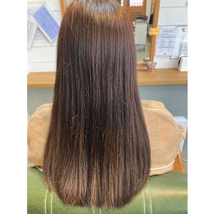 髪質改善ストレート×スタイル