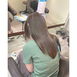 髪質改善/髪質改善カラー/ストレートヘア