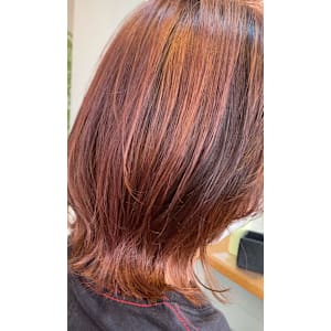 ミディアムウルフ＋カラー