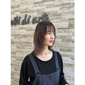 ウルフカット/ミディアム