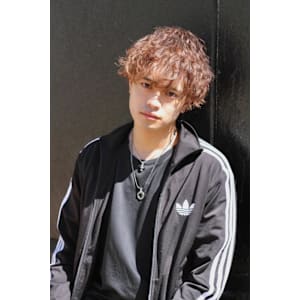 波打ちニュアンスパーマ/メンズ