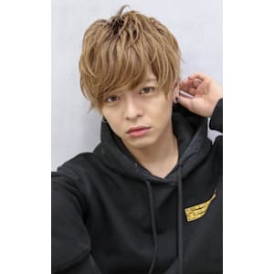 マッシュレイヤー×ハイトーン/メンズ