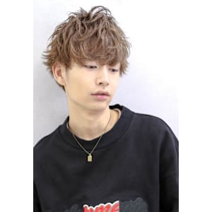 ストリートマッシュ×パーマ/メンズ