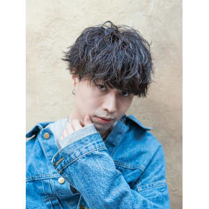 ニュアンスマッシュショート/メンズ