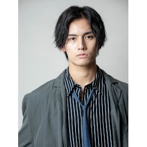 黒髪ツイスパセンターパート/メンズ - SOURCE 枚方【ソース ヒラカタ】掲載中