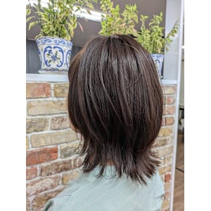 ふんわりキュートな外ハネスタイル