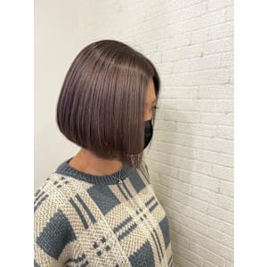 CLASS×泉中央×ショート×前下がりボブ