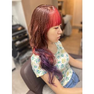 カラーリングでイメージチェンジ